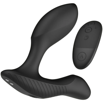 ARCWAVE - PERK VIBRATING PROSTATE MASSAGER WITH DUAL MOTOR AND REMOTE CONTROL BLACK ARCWAVE - PERK VIBRATING PROSTATE MASSAGER WITH DUAL MOTOR AND REMOTE CONTROL BLACK