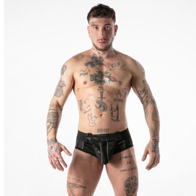 LOCKER GEAR - FULL MILITARY ACCESS JOCK BRIEF BLACK M LOCKER GEAR - FULL MILITARY ACCESS JOCK BRIEF BLACK M