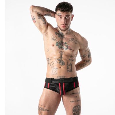 LOCKER GEAR - FULL MILITARY ACCESS JOCK BRIEF RED S LOCKER GEAR - FULL MILITARY ACCESS JOCK BRIEF RED S