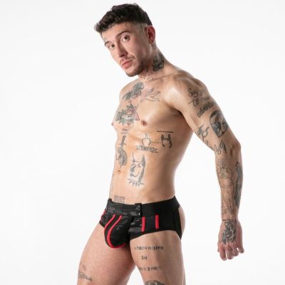 LOCKER GEAR - FULL MILITARY ACCESS JOCK BRIEF RED S LOCKER GEAR - FULL MILITARY ACCESS JOCK BRIEF RED S