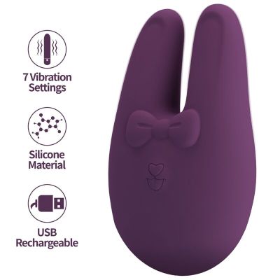 ROMANCE - BUNNY EXTERNAL STIMULATOR 7 VIBRATION MODES ROMANCE - BUNNY EXTERNAL STIMULATOR 7 VIBRATION MODES